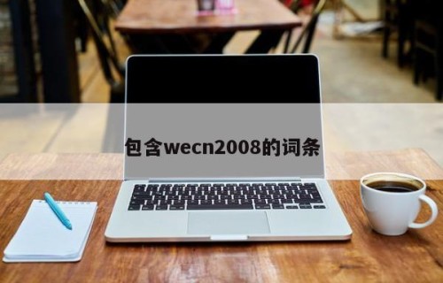 包含wecn2008的词条